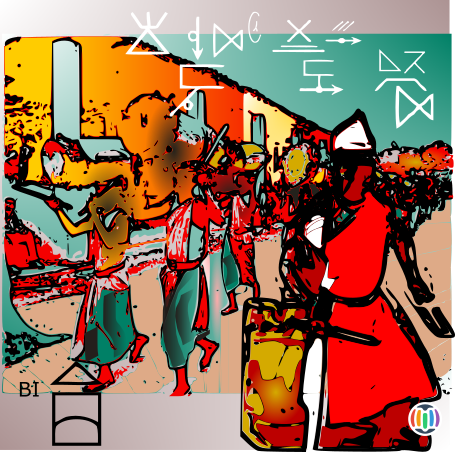 Dance Drums in Burundi