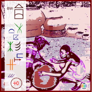 Earthenware pottery-making in Kgatleng