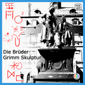 Statue of the Grimm brothers