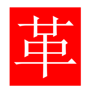 leather (Chinese radicals)