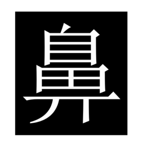 nose (Chinese character)